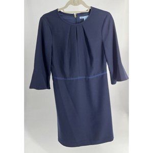 Draper James Navy Bell Sleeve Dress Womens Size 6